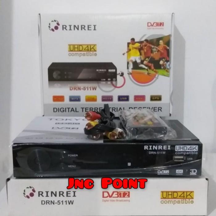 Dvb T2 Set Top Box Digital Tv Receiver Rinrei Drn 511 W Rinrei 511W