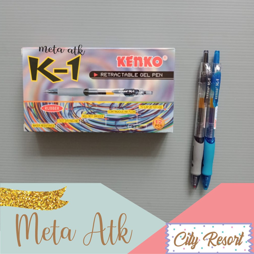 

Pulpen / Pen Gel Kenko K-1 (1pc)