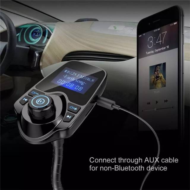 FM Transmitter Mp3 Car Bluetooth