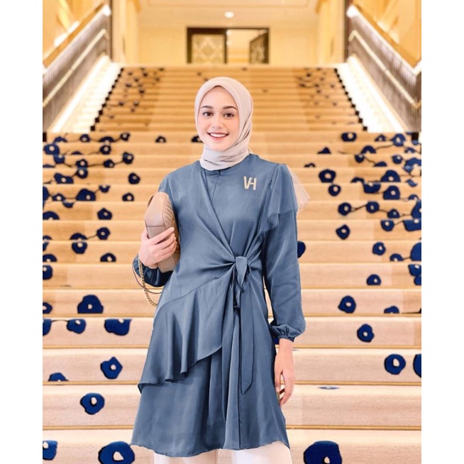 CELINE BLOUSE VANILLA HIJAB VH