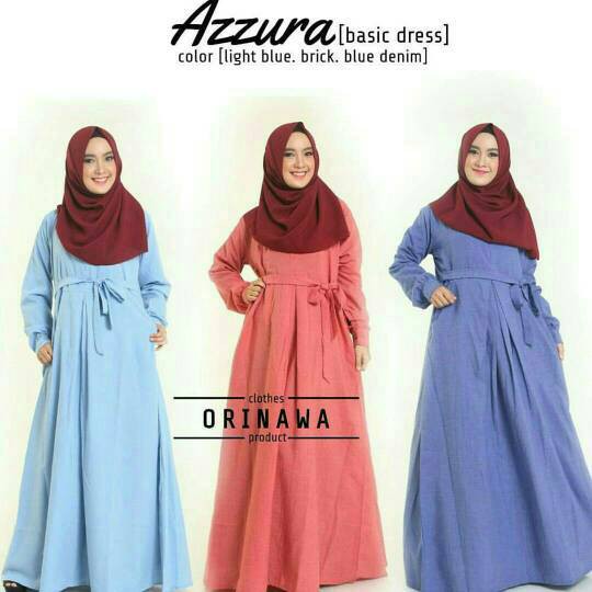 Basic Dress Murah : Azzura dress