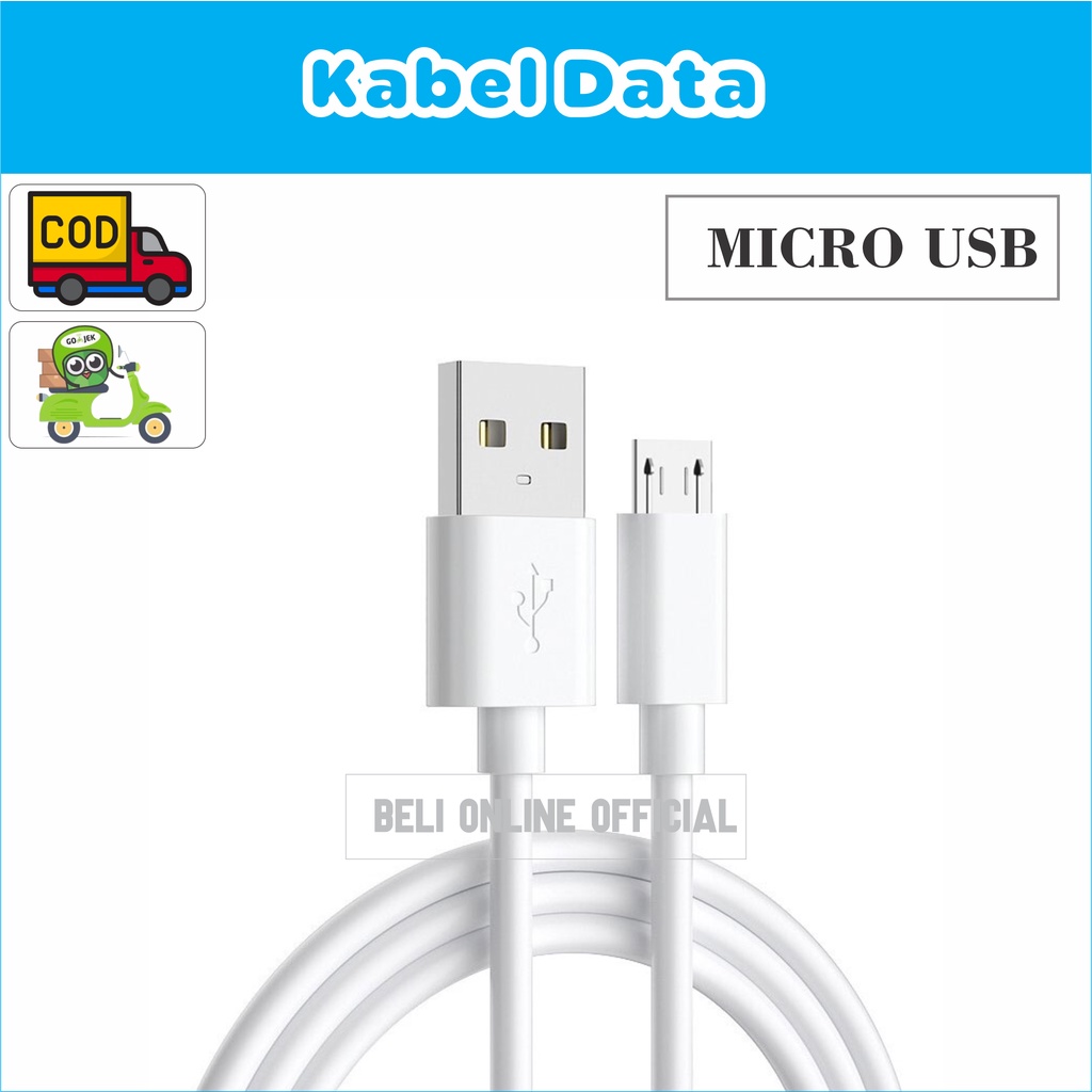 Kabel data Micro Usb Hp Android Smartphone Kabel Cas / Charger Cable Fastcharging