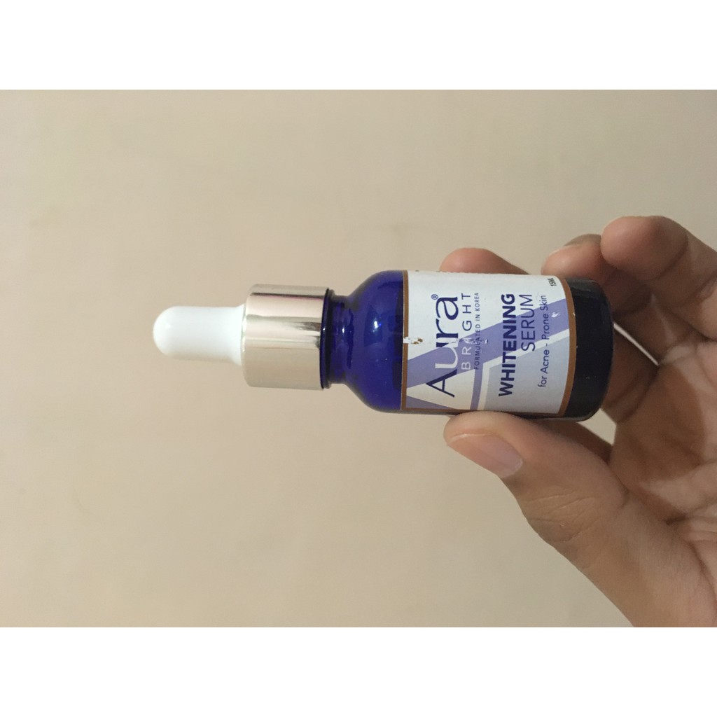[PRELOVED] Aura Bright Whitening Serum for Acne - Prone Skin