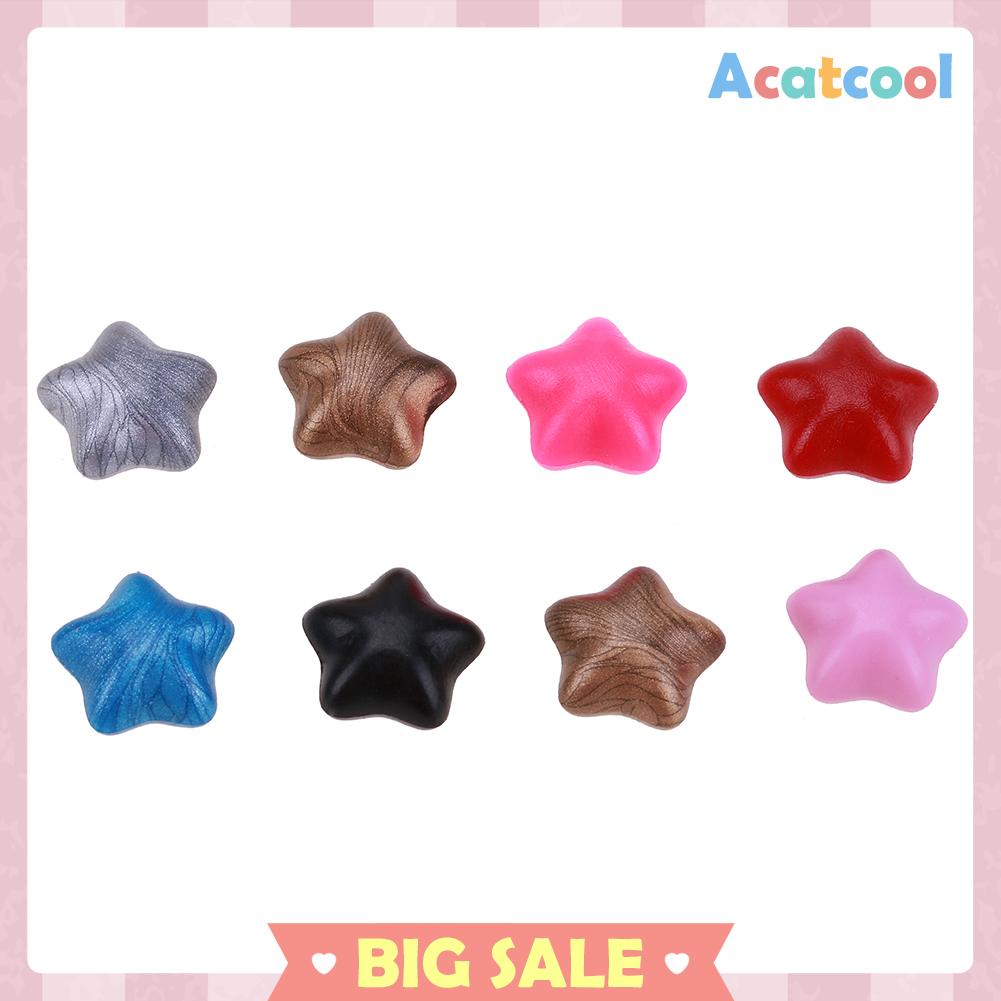 100pcs Lilin Segel Bentuk Bintang Gaya Vintage Untuk Hadiah