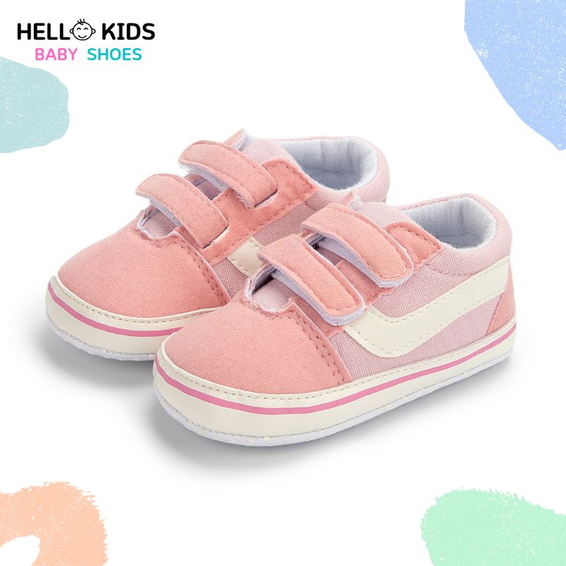 Sepatu Bayi Perempuan Umur 0-12 Bulan Sepatu Prewalker Perempuan 0 6 12 14 Bulan Baby Shoes Perempuan Umur 1 Tahun Pink HK005