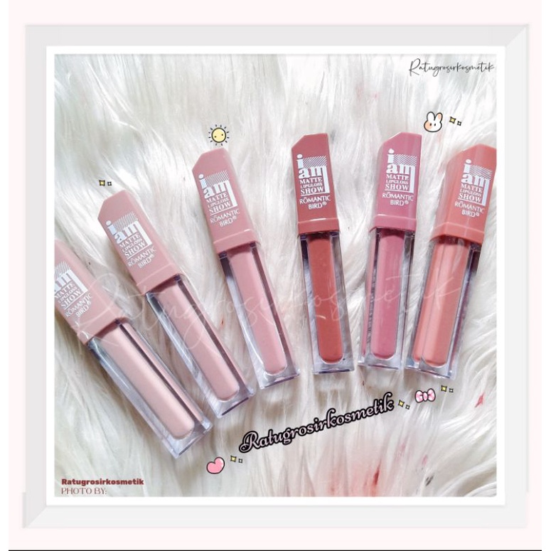 PROMO!!!LIP GLOSS NUDE MATTE ROMANTIC BIRD NO.RB203L