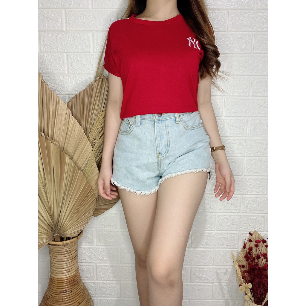 Crop Wanita CROP TOP NY Bordir List Tangan One size