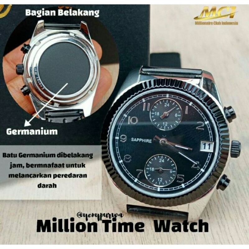 JAM TANGAN KESEHATAN MILLION TIME WATCH WOMEN