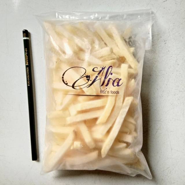 

Kentang Shoestring repack kemasan portion