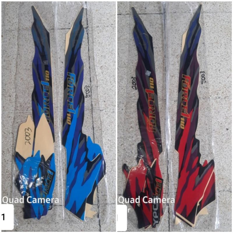 striping sticker yamaha Force 1 / force1 / force one 1993