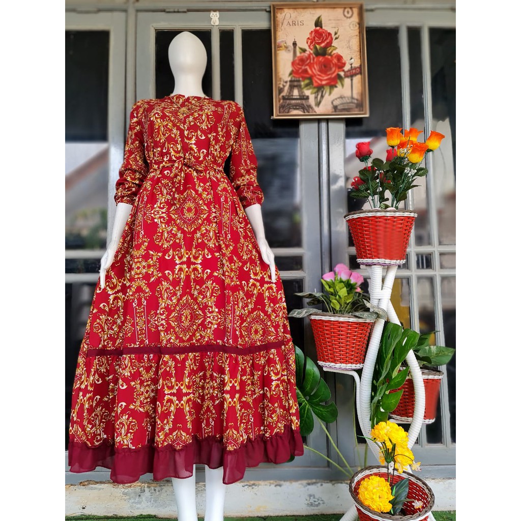 gamis murah terbaru 2021 monalisa ori busui