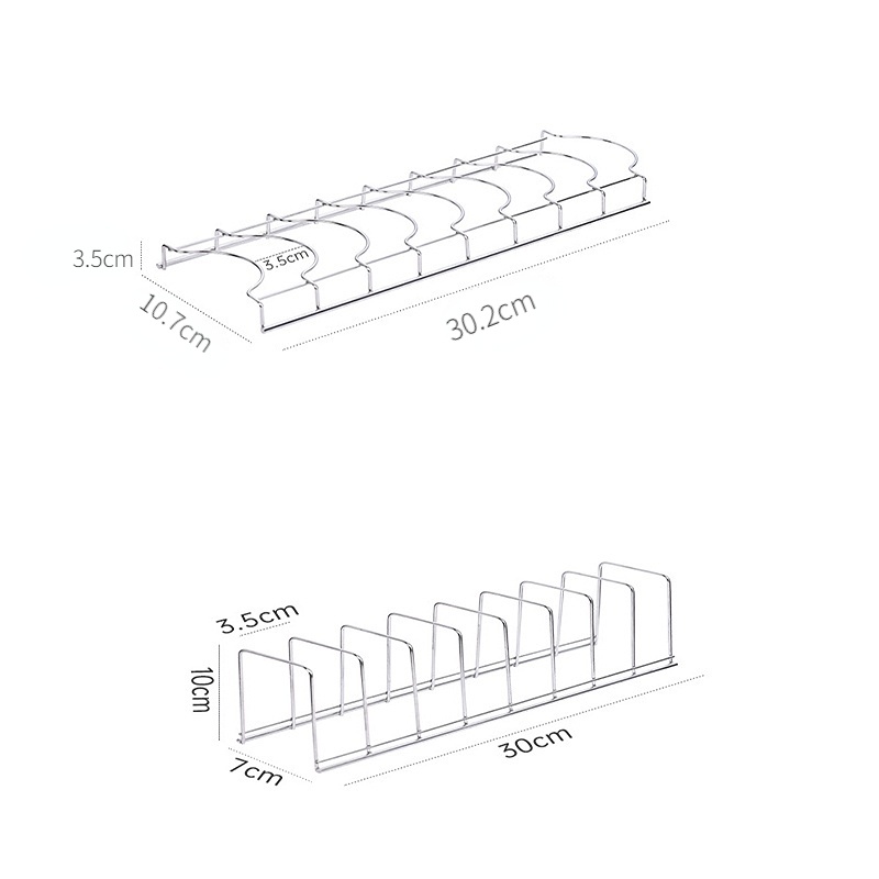 Rak Pengering Piring Multifungsi Bahan Stainless Steel Untuk Dapur