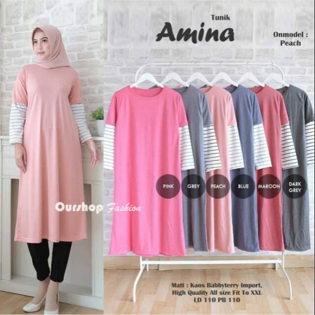 AMINA TUNIK ORI OURSHOP FASHION