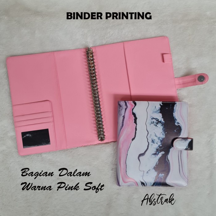 

Lucu Binder Printing Motip Abstrak, A5 & B5 Bergaransi
