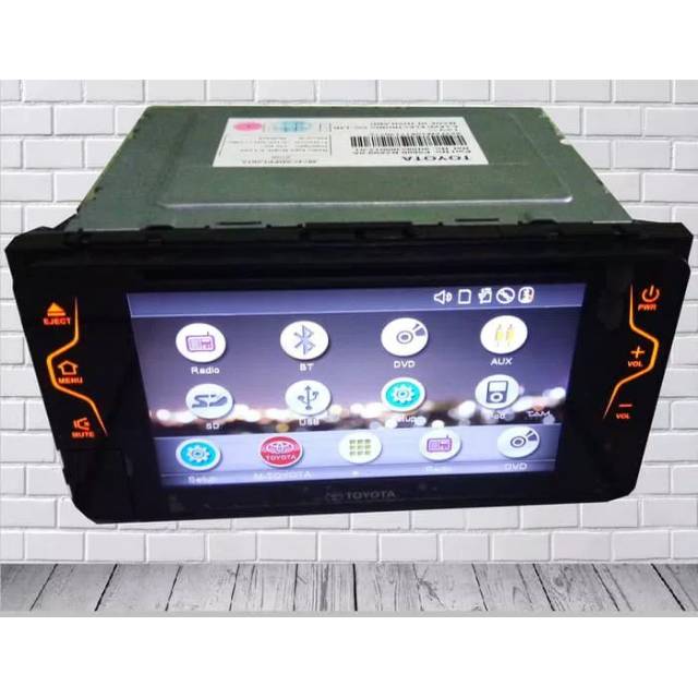 Head Unit Original Toyota OEM Rush 2017, Innova, Grand Avanza