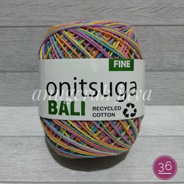 Benang Rajut Katun Sembur no 36