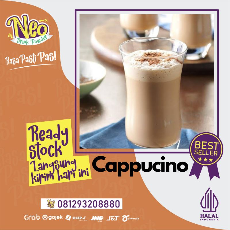 

Bubuk Minuman Rasa Cappucino 1 Kg/Capuccino Powder/Capucino Powder/Bubuk rasa Capucino/Serbuk rasa Cappucino 1 Kg/Kopi Capoucino