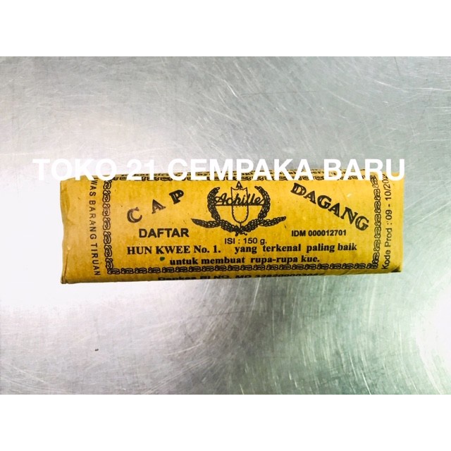 

SALE Achille Hun Kwee Cap Dagang 150 gram | Tepung Aren Hun Kwee 150g Murah