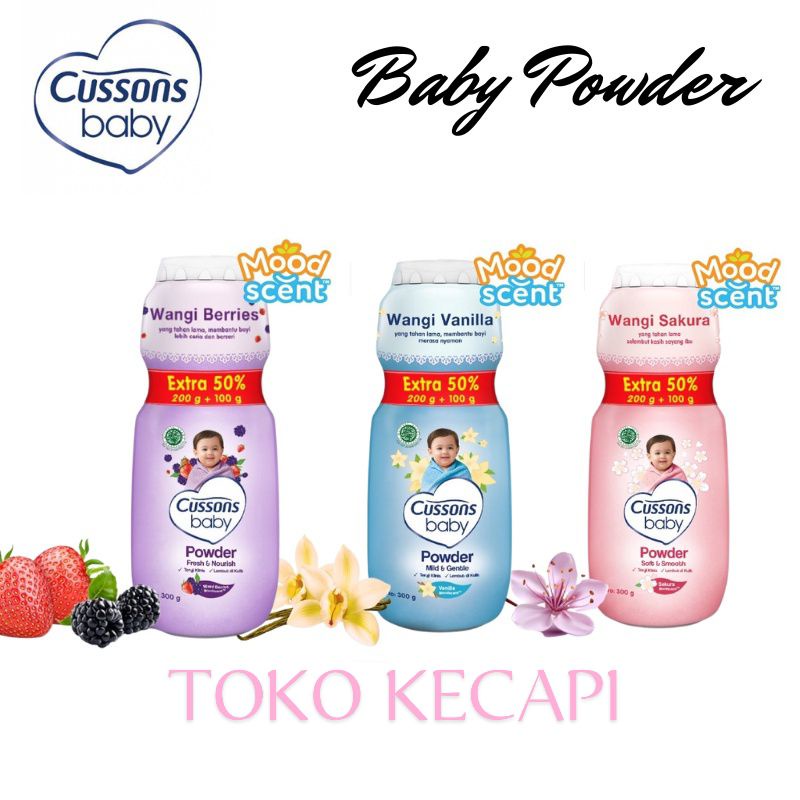 CUSSONS BABY POWDER 75g 150g 300g 500g