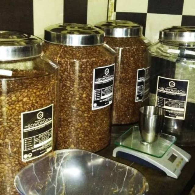 

Roast bean/ biji kopi Arabika bowongso Wonosobo