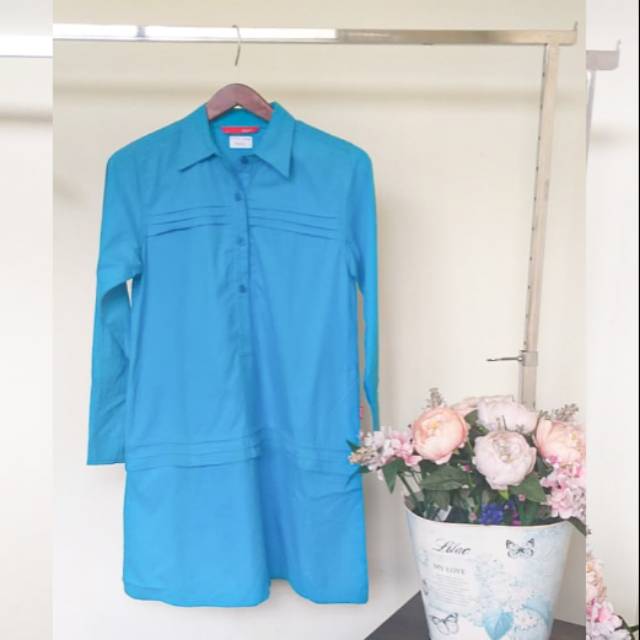 Baju Tunik Dauky Terbaru - Alika Tunik - Delia Hijab