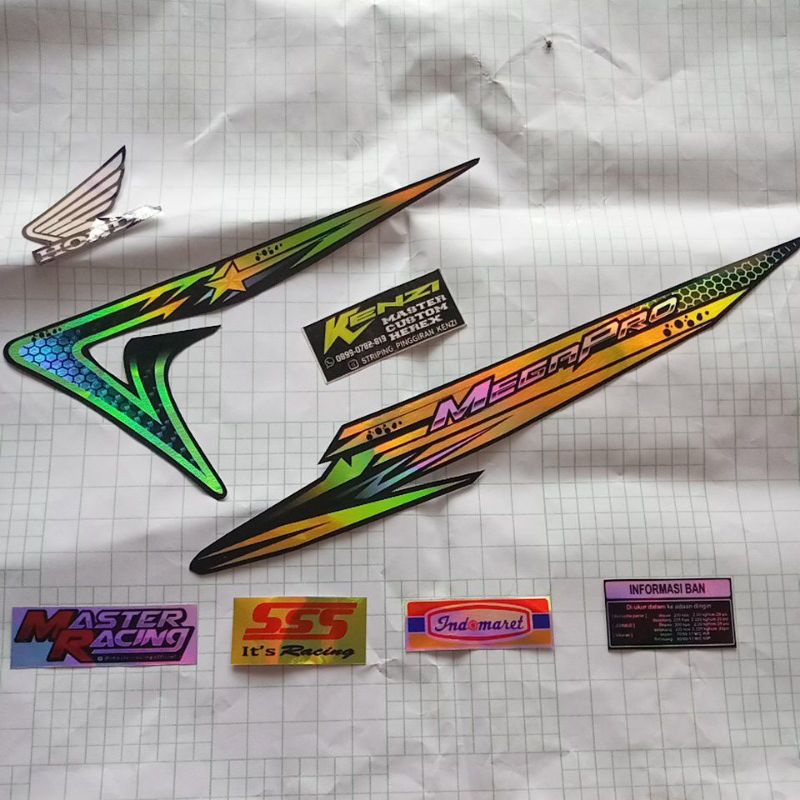 striping MP Primus kuning hologram