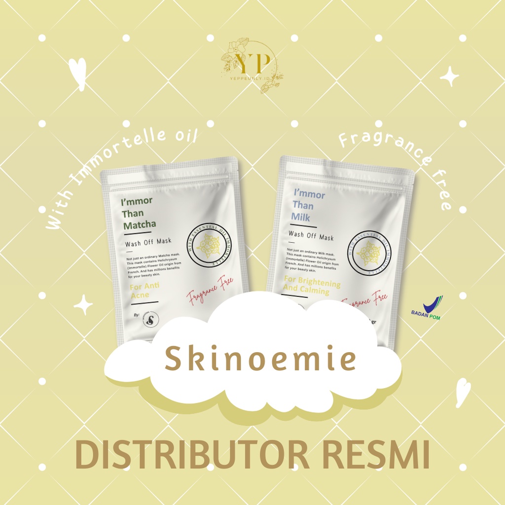 (DIST RESMI) [BPOM] MASKER WAJAH by SKINOEMIE