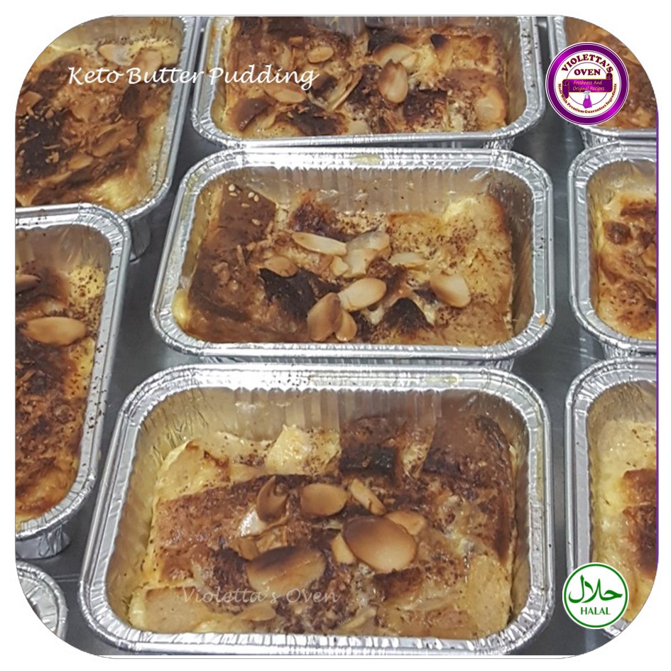 

BUTTER BREAD PUDDING LOW CARB