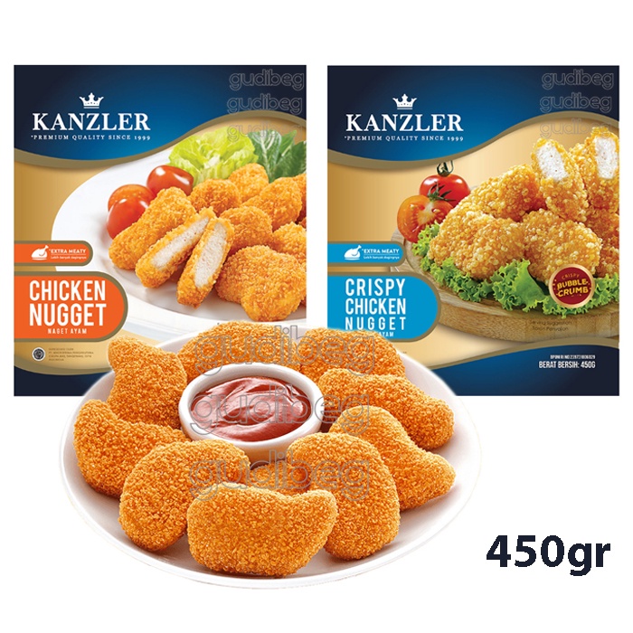 

Kanzler Crispy Chicken Nugget 450 g | gr | Gram