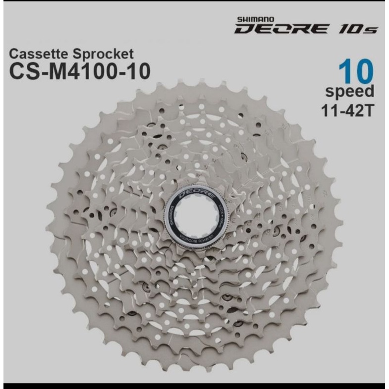 SPROCKET DEORE 10 speed 11 42T Original Shimano