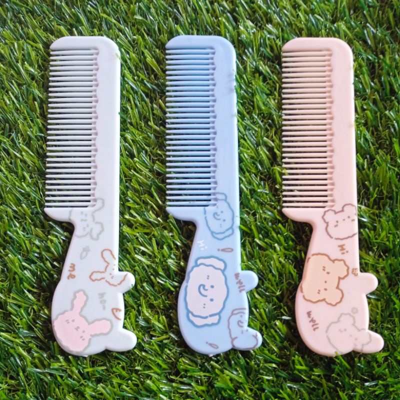 Sisir Kecil Karakter sisir Rambut Aesthetic lucu