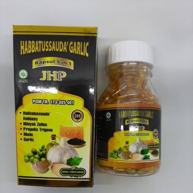 Habbatussauda Garlic Extra Propolis Trigona Indonesia