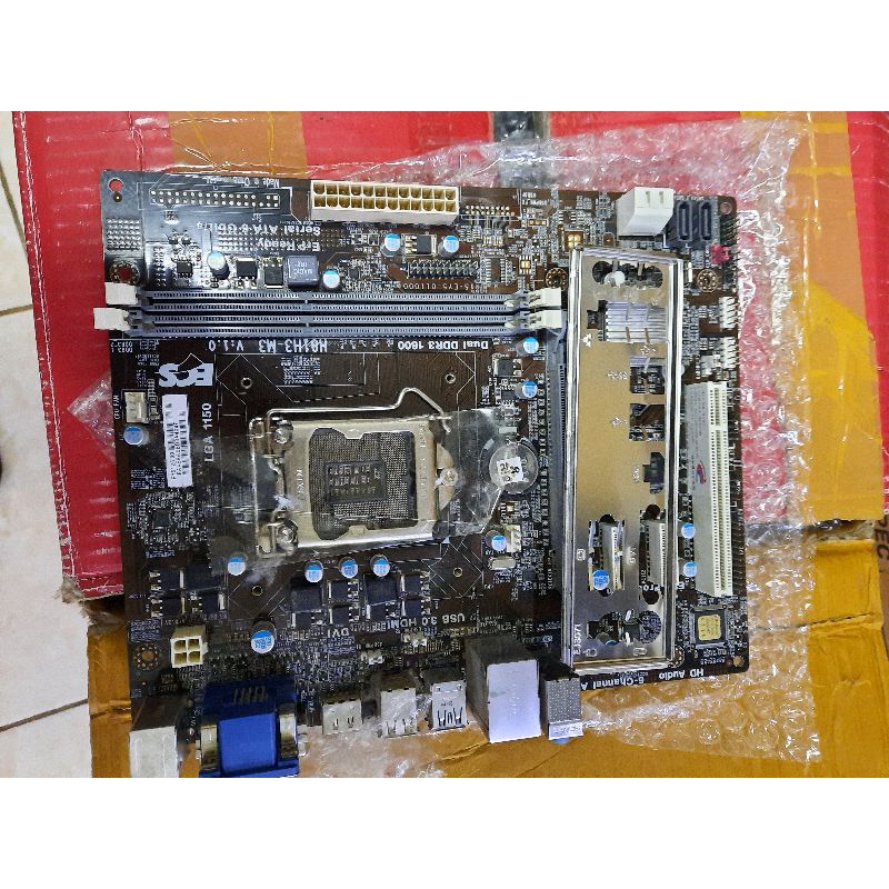 Paket Mainboard H81 Ddr3 Plus Prosesor Core I7 4770 3.40Ghz Fan Intel Ram 4Gb/8Gb/16Gb