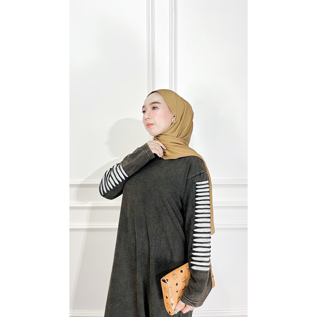 Tunik Hoodie/NEUM Hoodie MUSLIM/Long Tunik Terbaru/Hoodie-Neum tunik wanita modern-Long tunik import