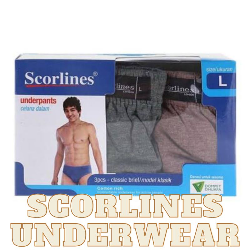 scorlines celana dalam pria - scorlines pria dewasa - celana dalam pria