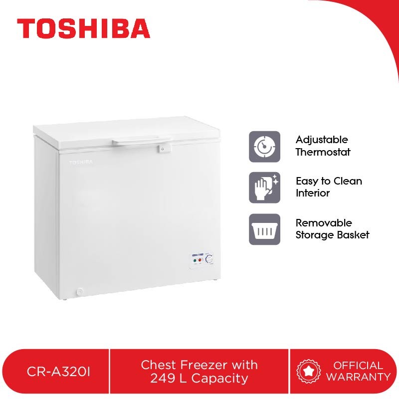 TOSHIBA Chest Freezer CR-A320I (249 L)