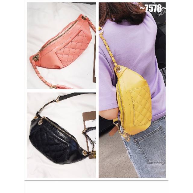 Tas Batam Import Chanel Vii578 Waist Bag