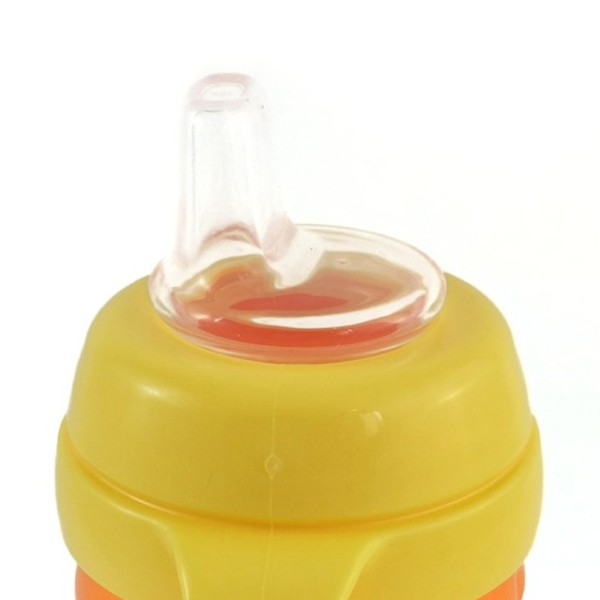 Pooh 2 Handle Cup with Soft Spout 300ml WTP07073 - Botol Minum Anak/Training Cup/Sippy Cup