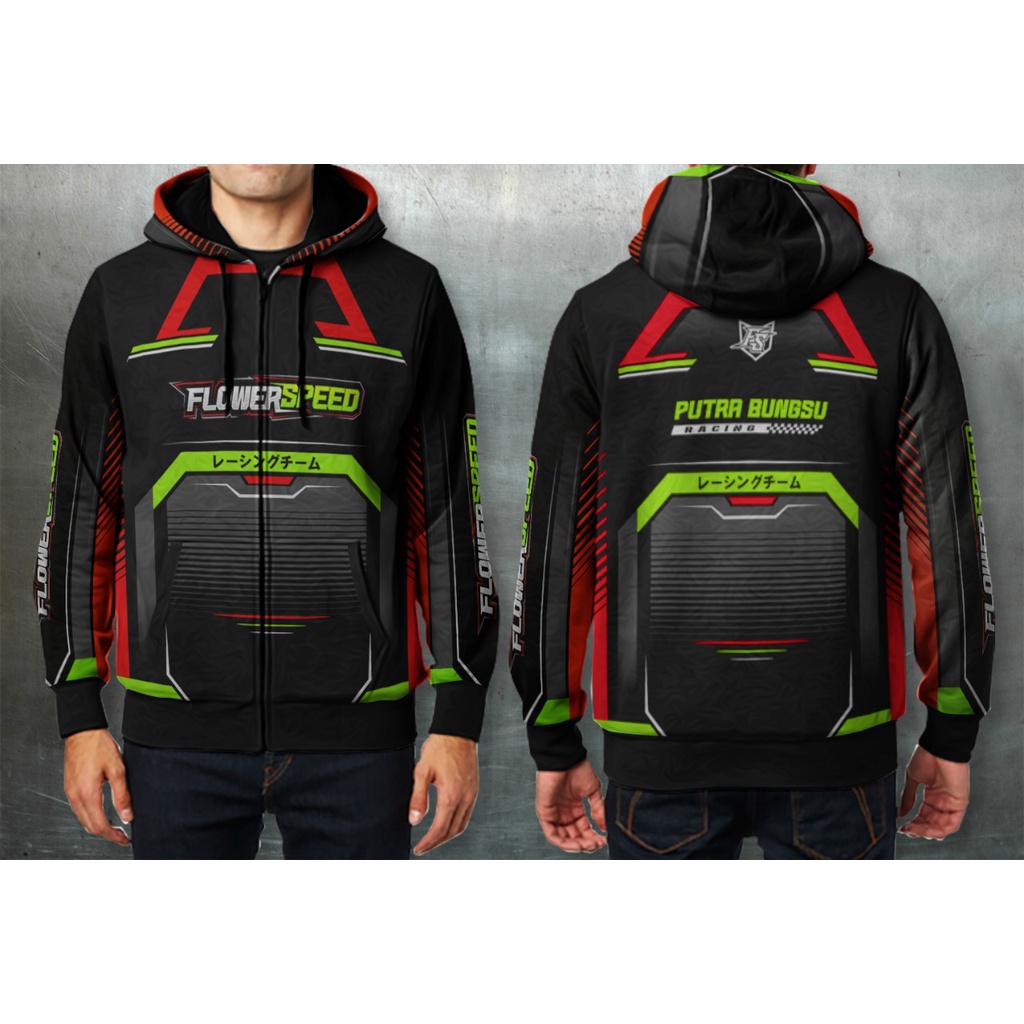 Jaket Racing / Jaket Flower Speed