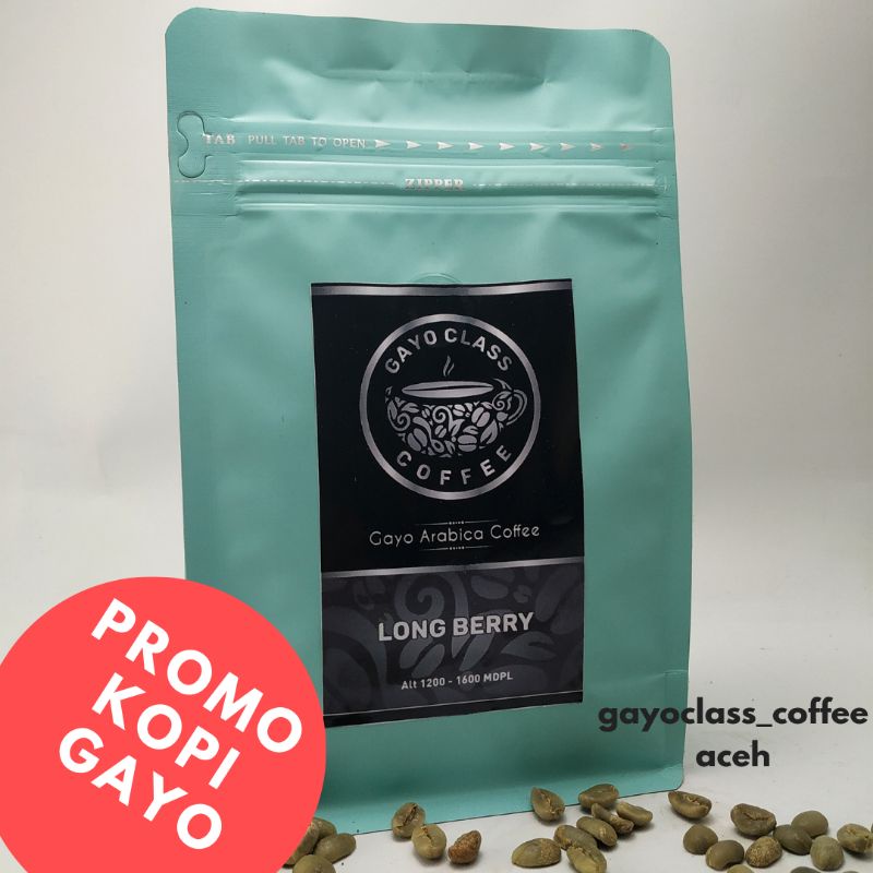 

GAYO ARABIKA LONG BERRY 500GRAM