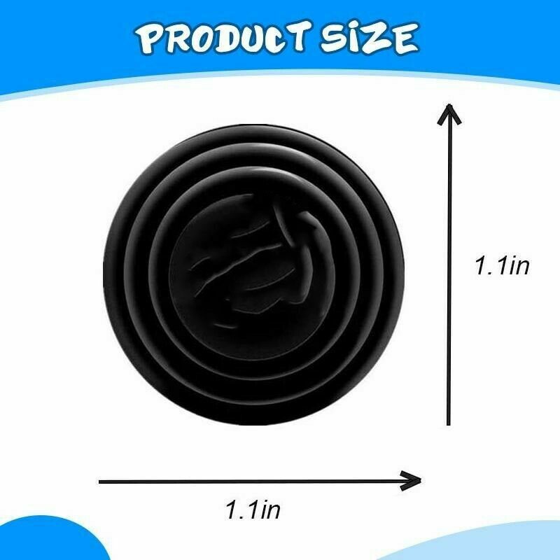 5 PCS Car Door Shock Absorber Shock-absorbing Cushion Silent Gasket Without Logo Automotive Related Products