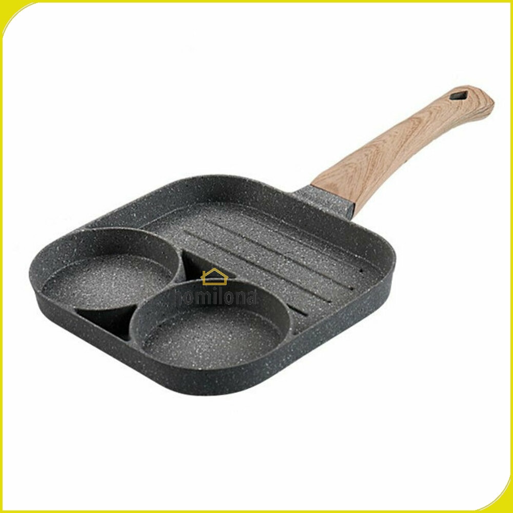 Teflon Panci Telur Omelet Egg Fyring Pan Non-stick - Jianbaoyuan JBY-257 - Black