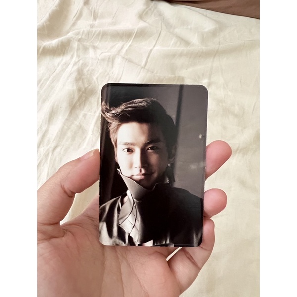 Super Junior - Siwon Official Photocard Sexy Free and Single Two Sided Japan