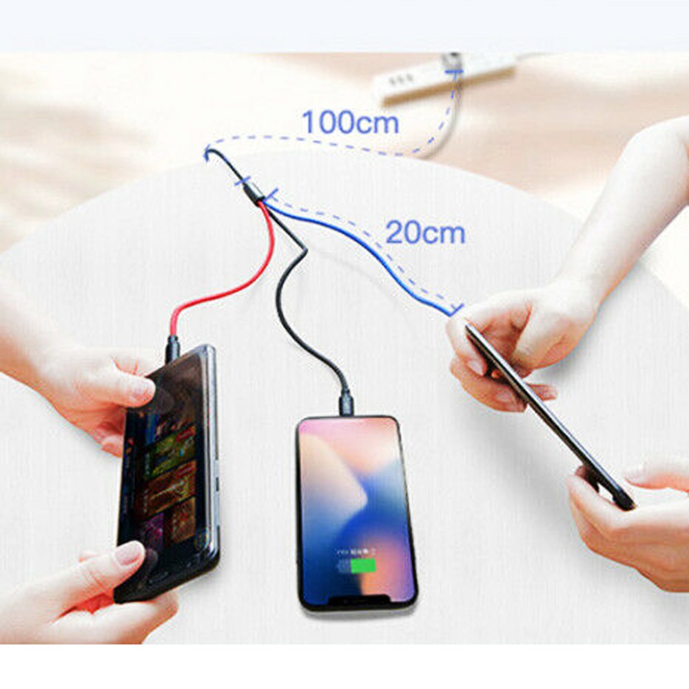 Baseus 3 in 1 Cable Micro iPhone Lightning Type C Kabel Data Charger Primary 3in1 Fast Charging 3.5A