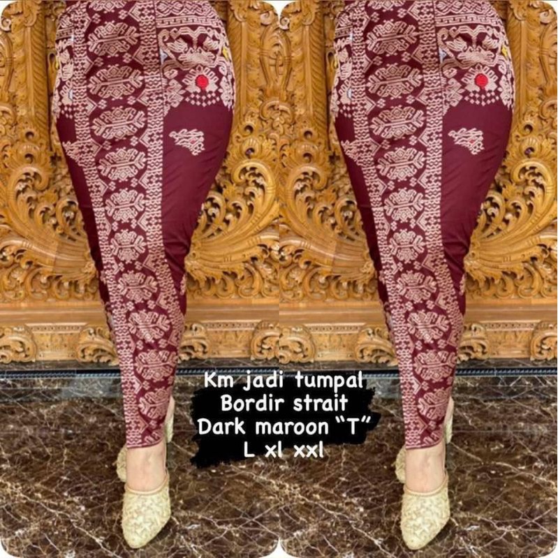 Kamen jadi songket bordir //Kamen songket jadi Kamen murah Kamen jadi