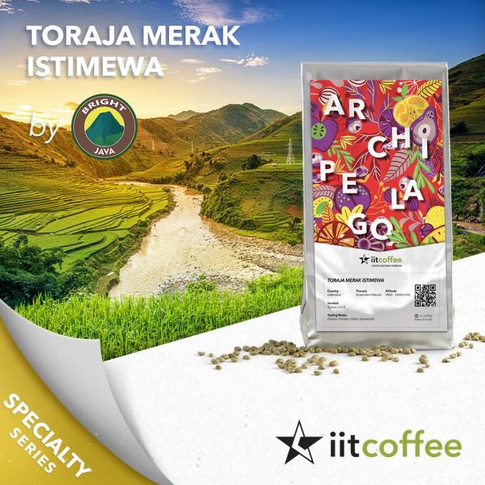 

Arabica Green Beans - Bright Java Toraja Merak Istimewa - 1Kg