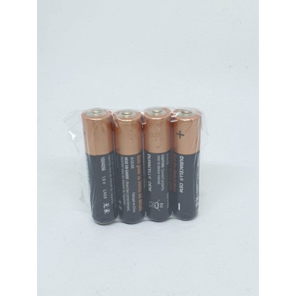 batu battery Baterai Batre DURACELL AAA Alkaline bukan ABC recharger