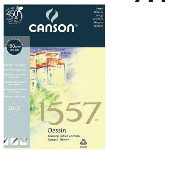 

Canson 1557 Dibujo Drawing Pad A4 180gsm