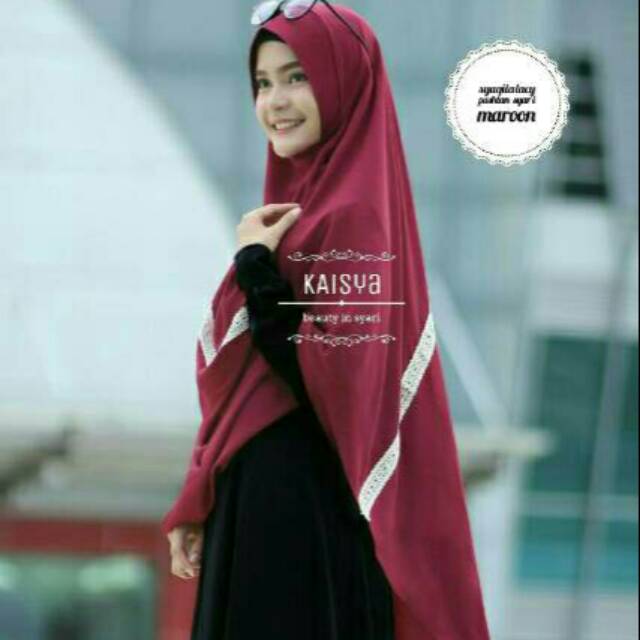 Kaisya syaqila maroon