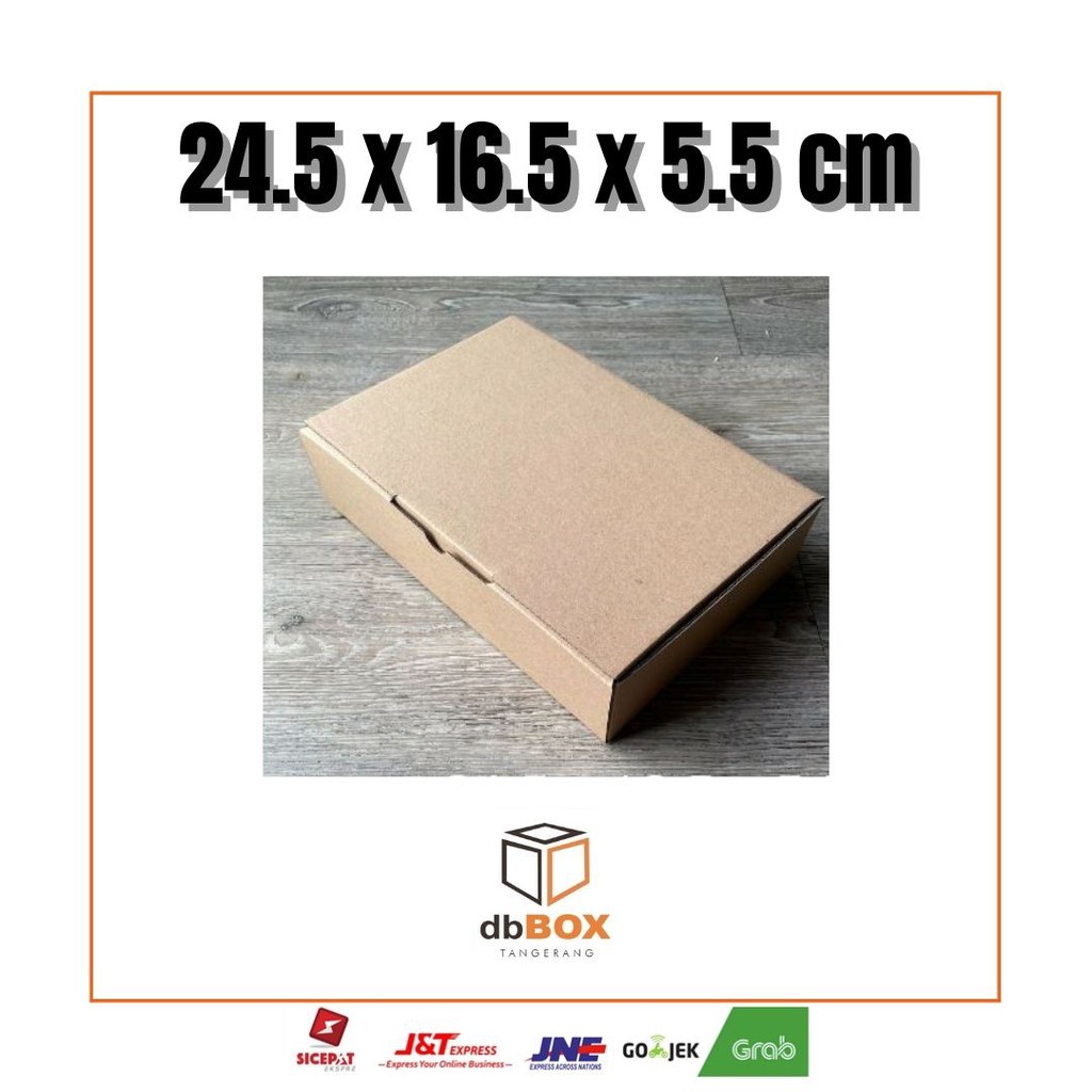 

Kardus 24.5x16.5x5.5 cm | Box Die Cut dan Easy Usage | Box Kue | Box Hampers